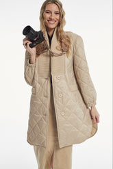 PADDED FABRIC VERICO COAT